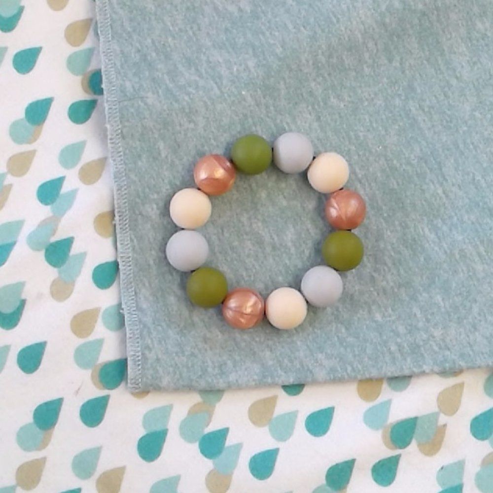 Round Silicone Bead Infant Toy